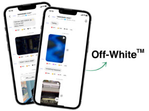 off-white broadcast channel